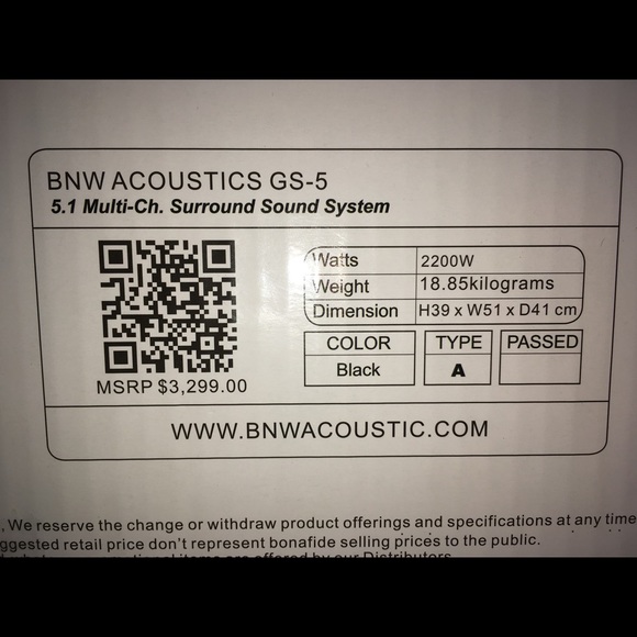 Professional home theater system BRAND NEW - Picture 2 of 7